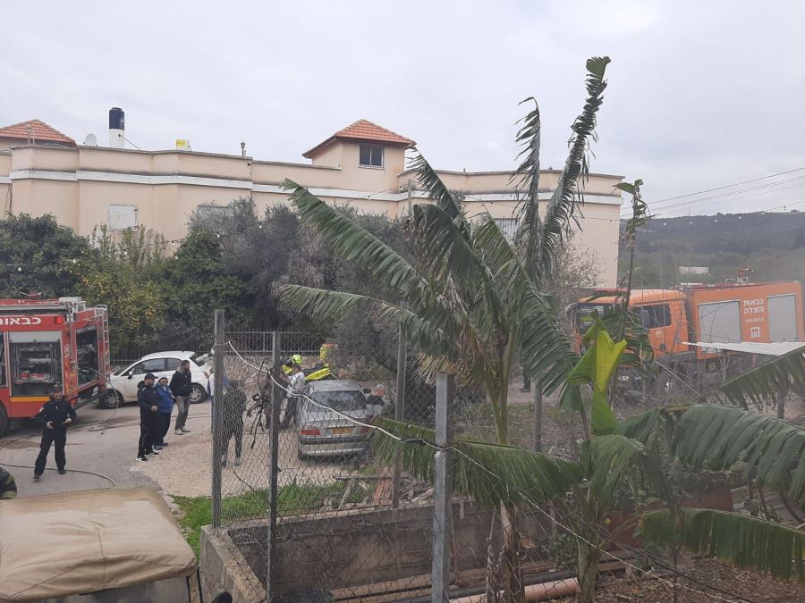 اندلاع حريق داخل منزل في شفاعمرو